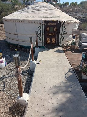 Mongolian yurt almeria